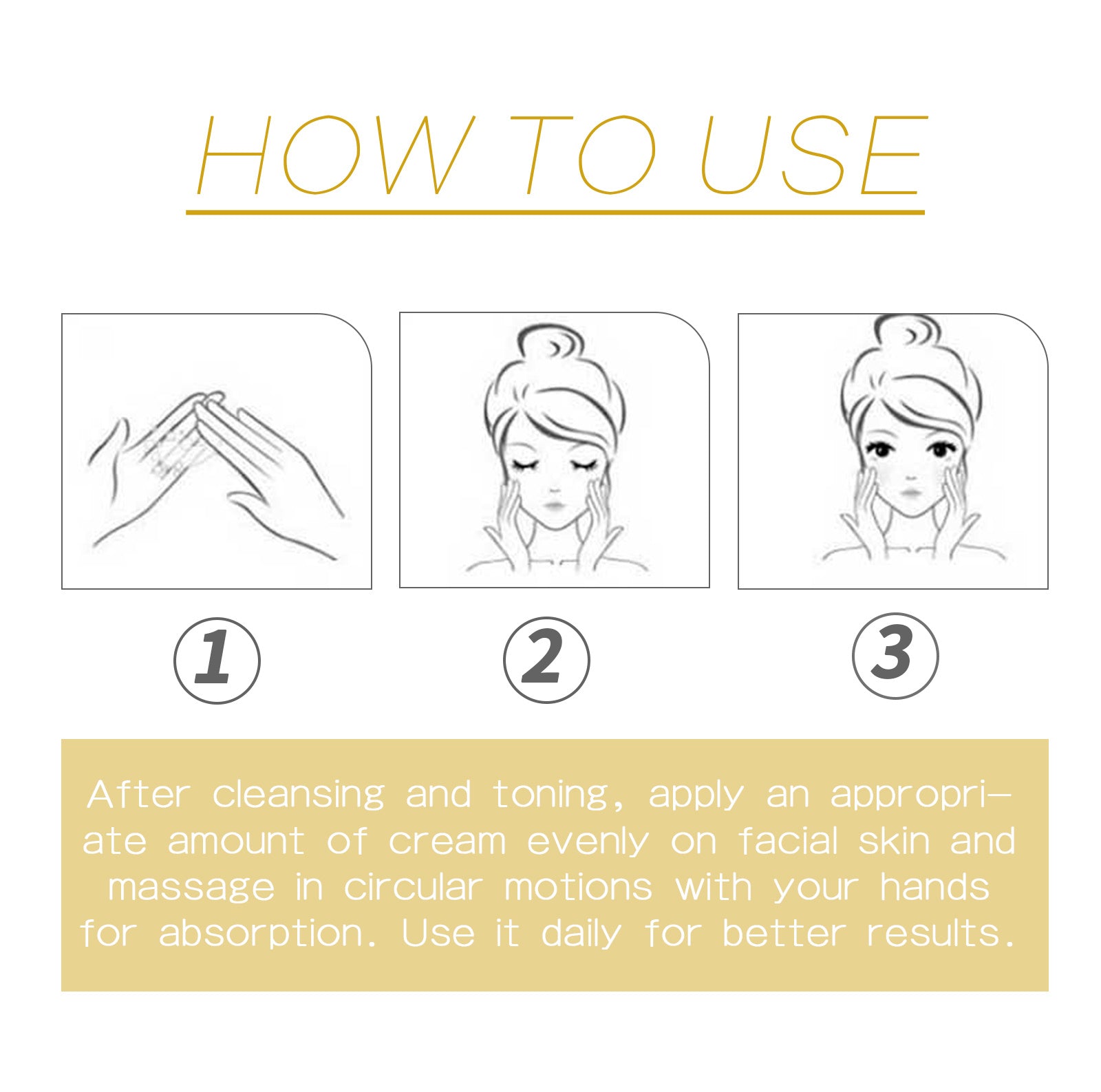 West Month 24k Pure Gold Collagen Face Cream, Lighten Lines Brighten Skin, Firm And Anti-wrinkle Cream hussains