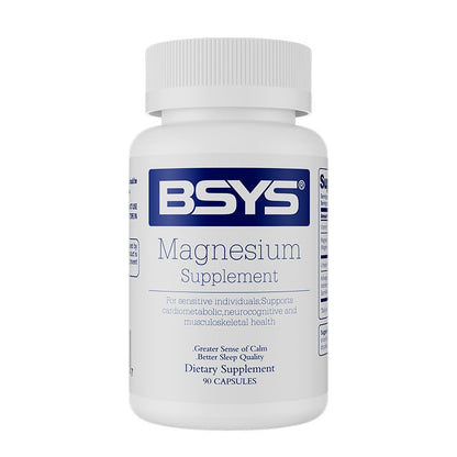 BSYS Magnesium Supplements Sleep & Anxiety Relief Aid Muscle Relaxation Support Heart Health & Blood Sugar Balance Formula Cognitive Function Enhancement Nighttime Wellness Supplement Hussains1214
